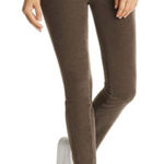 MOTHER Denim Mother High Waisted Looker Ankle Chew Corduroy Jeans 27 Skinny Layered staple Photo 0