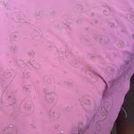 Masquerade  Strapless Pink Beaded Halter Dress Photo 4