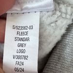 Gap Women's Light Gray Logo Hoodie Photo 6