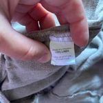 Flax  Womens 100% Linen Tan Pull On Cropped‎ Tapered Pants Photo 11