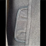 Rudsak wool leather trim coat sz medium Gray Photo 7