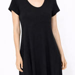 Mossimo Supply Co. Charcoal Short Sleeve Top Black Size M Photo 0