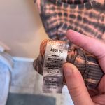 AGOLDE Poppy Tie-Dye Tank in Orange & Black Photo 4