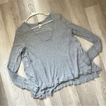 Free People  Top malibu thermal long sleeve womens Gray (medium) Photo 4
