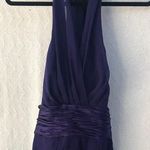 Maggy London Vintage  Halter Dress Purple Photo 7