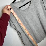 COS  Gray Knit Dolman Sleeve Crew Neck Top Women's Size Small Photo 5