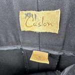 Caslon  size 16‎ Black trouser dress pants embroidered bottom detail Photo 2