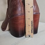 Kelsi Dagger NWOT  Brown Ankle Boots 7.5 Chunky Heel Photo 5