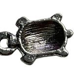 Turtle Pendant Silver Tone Charm Bracelet Necklace Jewelry Craft Dangle c Nautic Photo 1