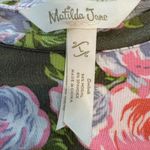 Matilda Jane  Green Floral Ruffle Sleeve Knit Women's Top O9 Photo 1