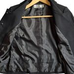 Tahari Arthur S Levine Black Cuffed 3/4 Sleeve Bow Button Blazer Jacket Size 2 Photo 6