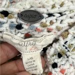 cupio  Chenille Chunky knit multi colored sweater large Photo 3