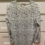Eight Sixty Long Sleeve Lace Up Top Photo 1