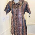 NWOT Snake print button up dress jacket with belt (Size S) Photo 1