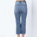 Judy Blue  High Waist Release Hem Ankle Straight Denim Jeans Photo 1