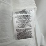 BCBGeneration BCBG dress women's 12 lace back pleated fit & flare cocktail mini white coquette Photo 9