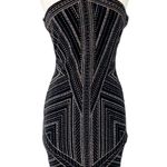 NEW Jump Apparel Womens XS Constellation Bodycon Dress Black Mauve Glitter Photo 0