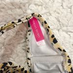 Victoria's Secret Victoria’s Secret Strapless Animal Print Leopard Bikini Top Photo 3