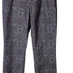 st. john's bay Vintage High Rise Paisley Floral Mom Jeans Size 12 Made in Bahrain Photo 0