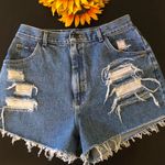 Lee Vintage Custom Distressed Jean Shorts  Photo 0