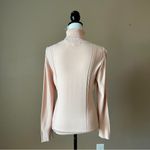 Carlisle  | Pink Lightweight Turtleneck Sweater Sz L Photo 3