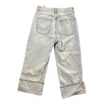 ZARA Light Blue Wide Leg Cropped Women's Jeans Photo 1