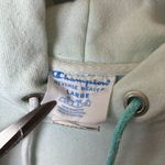 Urban Outfitters Champion Reverse Weave Hoodie Sweatshirt White Large L Classic Pocket Graphic Photo 12