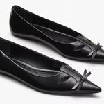 Marc Jacobs THE KAT BALLERINA in Black Size 37 NEW Photo 0