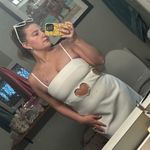 Nasty Gal White Heart Cut Out Dress Photo 2