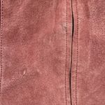 John Paul Richard Full Zip Moto Jacket Genuine Leather Pockets Dusty Pink 6 Photo 3