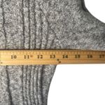 Hollister  Y2k Size‎ Medium Gray Cable Knit Long Sleeve Babydoll Sweater Dress Photo 6