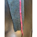 Royal Robbins  Sweater Women Large Chunky Knit‎ Cardigan Cozy Gray Smoky Teal Photo 12