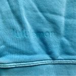 Lululemon Perfectly Oversized Cropped Crew Dye Blue NWT Size 2 Photo 5