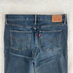 Levi's 311 Shaping Skinny Jeans Womens 31 Blue Denim Frayed Hem Distressed Photo 6