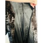 Revillon Paris Brown Black Vintage 70s Genuine Mink Fur Full Length Coat Size L Photo 7