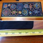 TCM Turner Classic Movie Scarf Black Colorful Fireworks Kaleidoscope Silk Wrap Photo 13