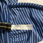 Vix Swim Blue Striped Bikini Top Blue Square Enamel Jewel Size‎ Medium Photo 9
