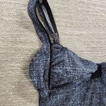 Captiva One Piece Swimsuit Blue Faux Denim Chambray Adjustable Straps Swimwear Size undefined Photo 8