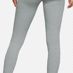 Nike  Dri-Fit Yoga High Rise Green Rainbow Stripe Leggings Womens Athletic Medium Photo 0