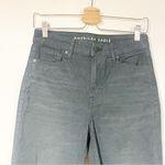 American Eagle  Size 4 Green Corduroy Mom Straight Leg Pants Photo 1