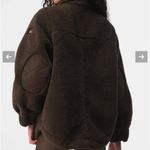 Alo Yoga Sherpa Edge Shacket in espresso Photo 2