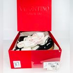 Valentino Garavani  Ankle Strap Mary Jane Studded Patent Pumps Size EU 39.5 Photo 2