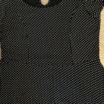 Torrid  Black & White Polka Dot Babydoll Flared Plus Tee Knit Shirt 2 Photo 9