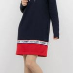 Tommy Hilfiger women hoodie sweatshirt nautical dress navy blue size S NWT Photo 10