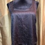 Victoria's Secret  satin black tank top size medium Photo 0