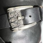 Etro Buckles leather boots with crystal jewels embellished Silver Size 6 Photo 13