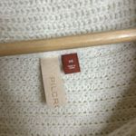 Anthropologie Pilcro ladies cowl neck pullover knit sweater oversized size XS White Photo 5