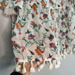 Altar'd State Altar’d State Sheer Babydoll Top Hummingbird Floral Coquette Bird Garden Fairy Photo 1