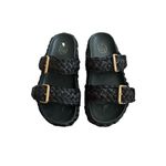 Ash Black Platform Braided Buckle Sandals Size 35 / US 5 Photo 6