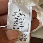 ALL SAINTS | White Ribbed Ruched Crop Top - Sz S Photo 6